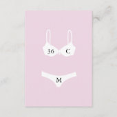 Lavendar & Black Bachelorette Party Insert Informatiekaartje (Voorkant)