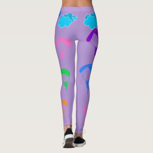 lavendar Colorful Pixie Leggings (Achterkant)