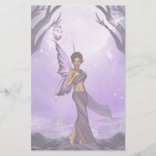 Lavendar Dreams Fairy Stationery Briefpapier