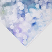 Lavendar en Blue Bokeh ontwerp Tissuepapier (Detail)