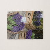 Lavendar for sale, Provence, Frankrijk Legpuzzel (Horizontaal)