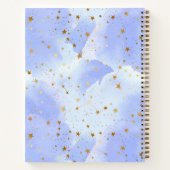 Lavendar Golden Star | BABY SHOWER Notitieboek (Achterkant)
