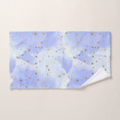 Lavendar gouden ster patroon bad handdoek (Handdoek)