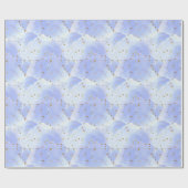 Lavendar gouden ster patroon cadeaupapier (Vlak)