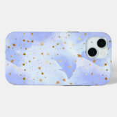 Lavendar gouden ster patroon Case-Mate iPhone case (Achterkant (horizontaal))