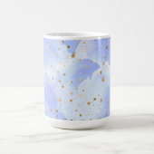 Lavendar gouden ster patroon koffiemok (Center)