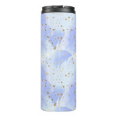 Lavendar gouden ster patroon thermosbeker (Achterkant)