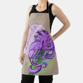 Lavendar kleine kruiddraak schort (Insitu)