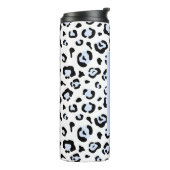 Lavendar Leopard Print Thermosbeker (Gedraaid links)