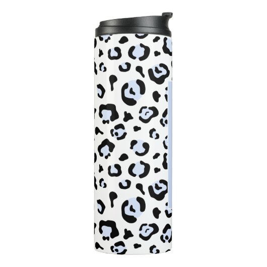 Lavendar Leopard Print Thermosbeker (Gedraaid links)