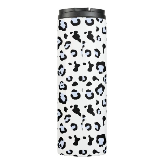 Lavendar Leopard Print Thermosbeker (Achterkant)