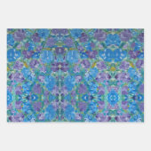 Lavendar Roos Bloemen Wrapping Papier Inpakpapier Vel (Voorkant)