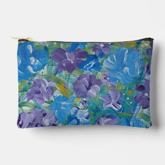 Lavendar Rozen Bloemen Accessoires Pouch Etui
