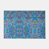 Lavendar Rozen Bloemen Outdoor Mat (Voorkant)