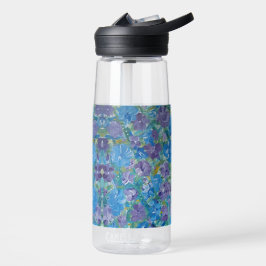Lavendar Rozen Bloemen Waterfles