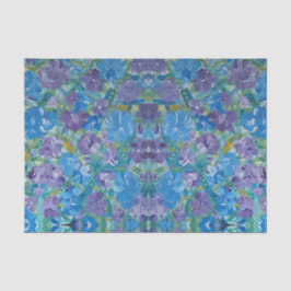 Lavendar Rozen Bloemenweefselpapier Tissuepapier