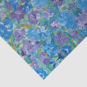 Lavendar Rozen Bloemenweefselpapier Tissuepapier (Detail)