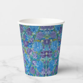 Lavendar Rozen papieren bekers