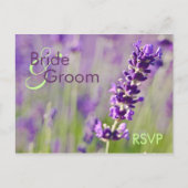 Lavendar · RSVP-Briefkaart Uitnodiging Briefkaart (Voorkant)