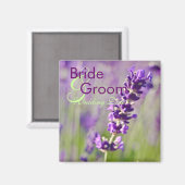 Lavendar · Save the Date Magnet (Voorkant / Achterkant)