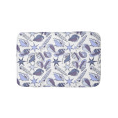 Lavendar Seashells Badmat (Voorkant)