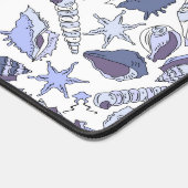 Lavendar Seashells Bureaumat (Hoek)