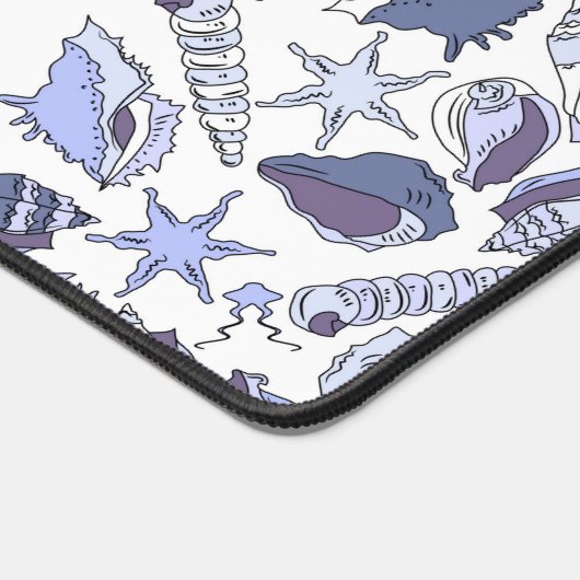 Lavendar Seashells Bureaumat (Hoek)