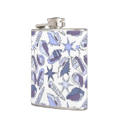 Lavendar Seashells Heupfles (Links)