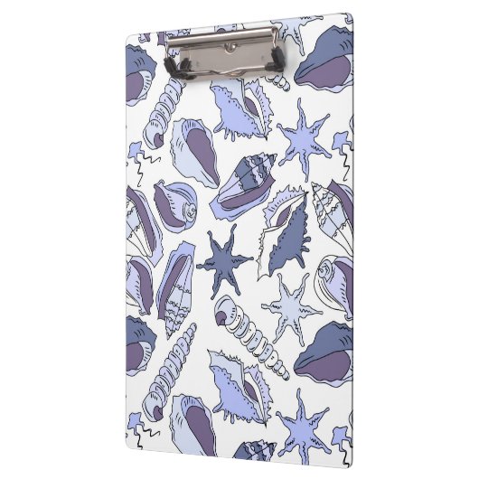 Lavendar Seashells Klembord (Links)