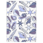 Lavendar Seashells Klembord (Achterkant)