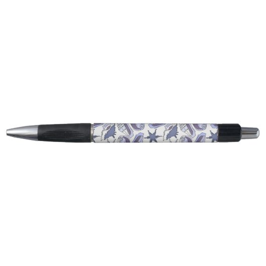 Lavendar Seashells Pen (Voorkant)