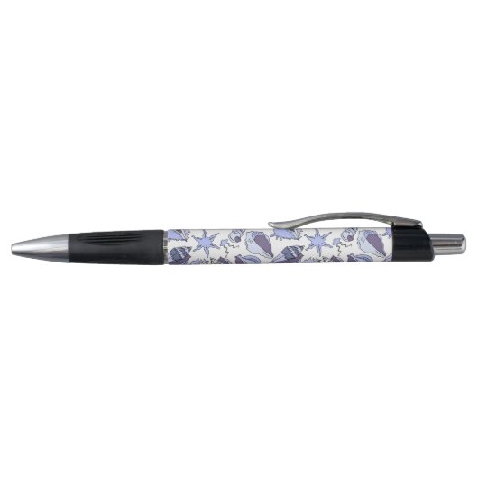 Lavendar Seashells Pen (Bovenkant)