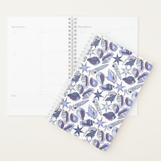 Lavendar Seashells Planner (Display)