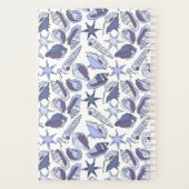 Lavendar Seashells Planner (Achterkant)