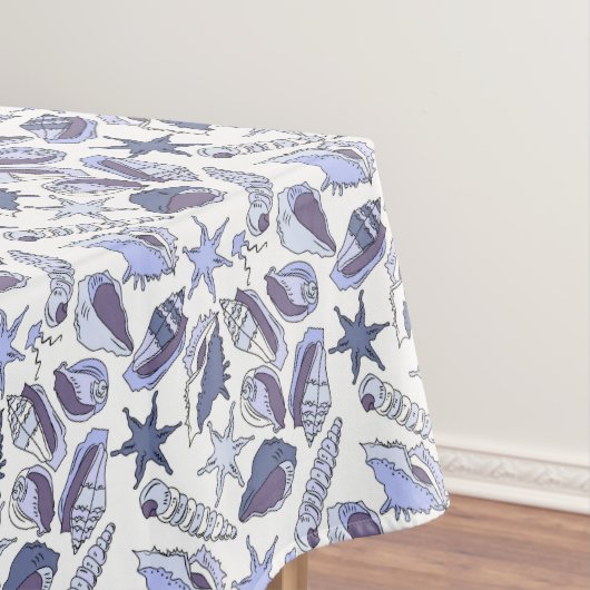 Lavendar Seashells Tafelkleed (Voorbeeld)