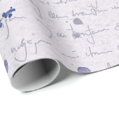  lavendeklare papierrol cadeaupapier (Rol Hoek)
