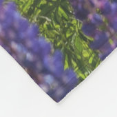 Lavendel aan de oever van het meer fleece deken (Hoek)