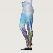 lavendel aan de oever van het meer leggings (Links)
