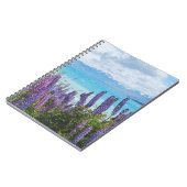 Lavendel aan de oever van het meer notitieboek (Linkerzijde)