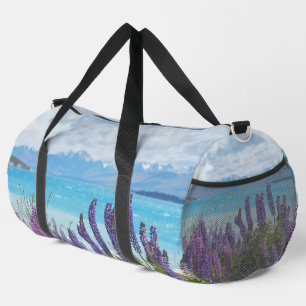 Lavendel aan de oever van het meer plunjezak