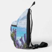 Lavendel aan de oever van het meer sling bag (Rechts)
