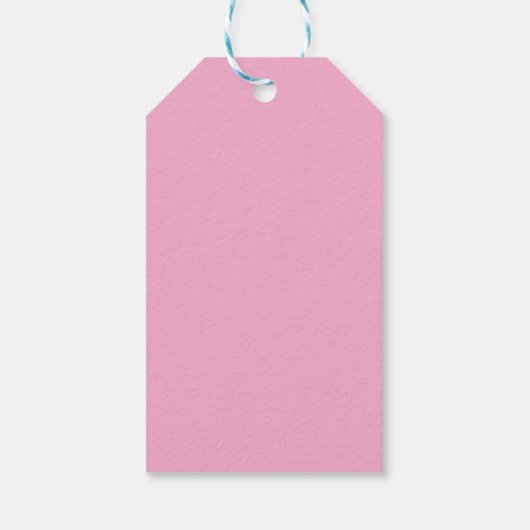 lavendel Aangepast Victoriaans Rolwerkframe – brui Cadeaulabel (Achterkant)