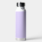 Lavendel aangepaste naam script waterfles (Links)