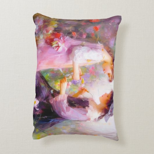 Lavendel  accent kussen (Achterkant (Verticaal))