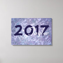 Lavendel Afstuderen | Chique Paarse Lila Splatter