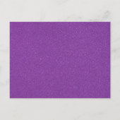 Lavendel als bruidsmeisje uitnodiging briefkaart (Achterkant)