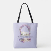 Lavendel Arbor Tote Bag (Achterkant)