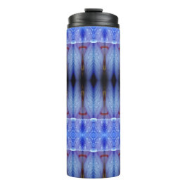 Lavendel Art Deco Reco Ikat Thermosbeker