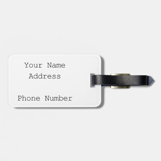  lavendel bagagelabel (Achterkant horizontaal)