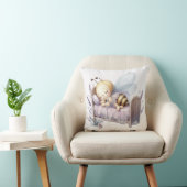 Lavendel Bee Sierkussen - gonst van de elegantie (Stoel)